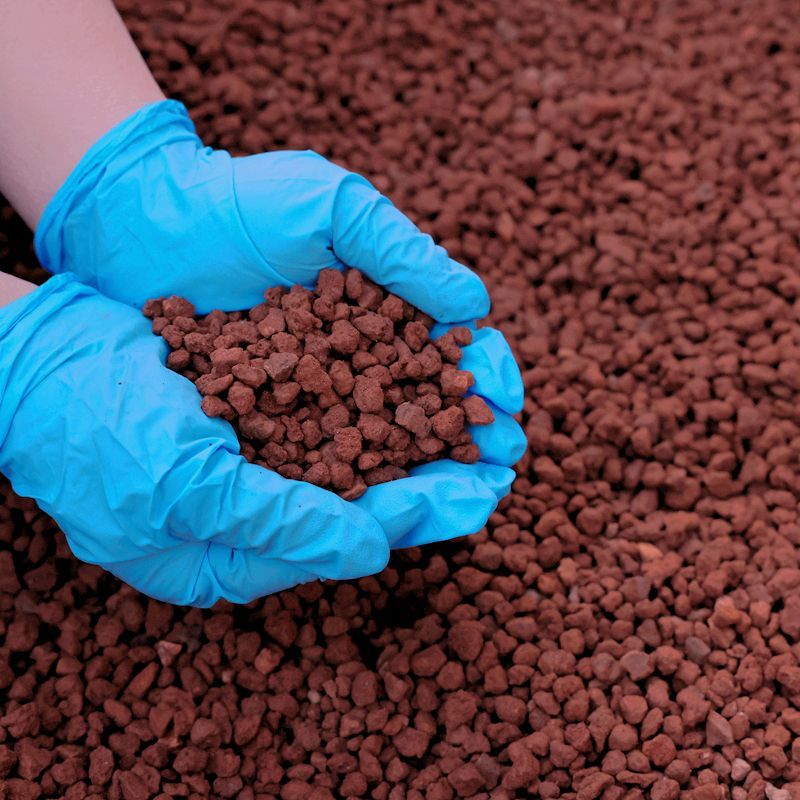 Aquarium Plant Substrate - 1 kg vulkanisches Gestein, Aquarium-Substrat, nährstoffreiche
