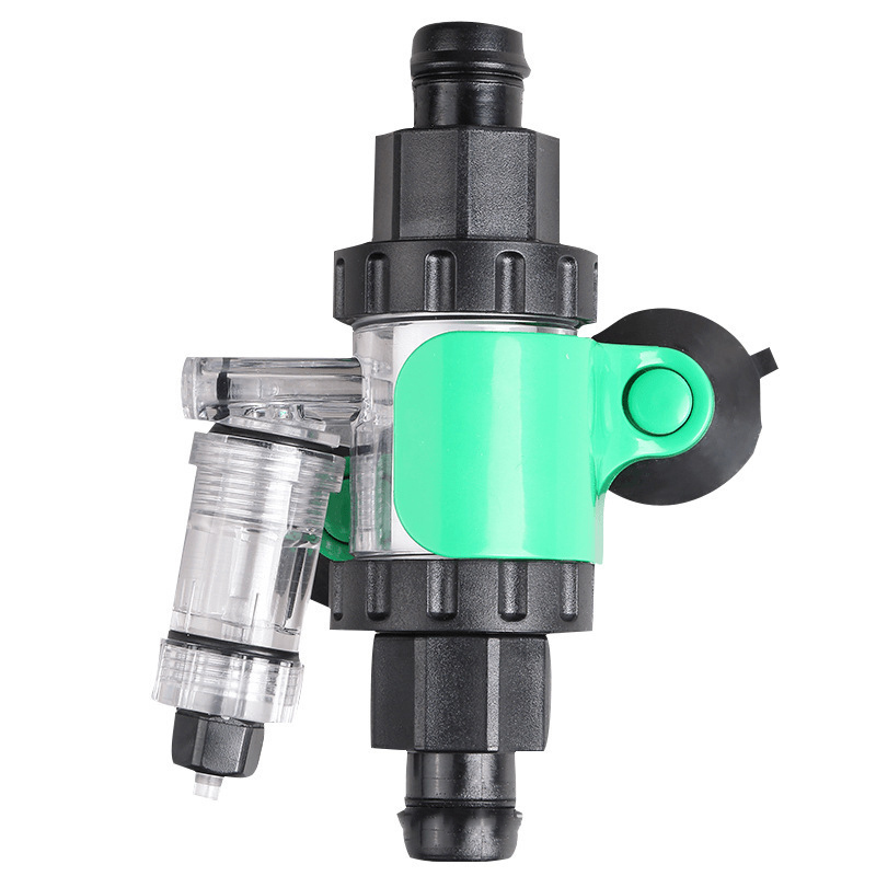 Aquarium Liquid Carbon - Kohlendioxid-Lösungs-CO2-Diffusor, verbesserte Auflösung mit Blasenzähler, integriertem