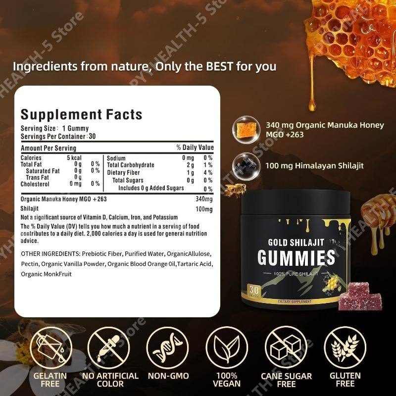 Shilajit Gummibärchen Honig-Zi – Planted Tank Bewertung und Preis
