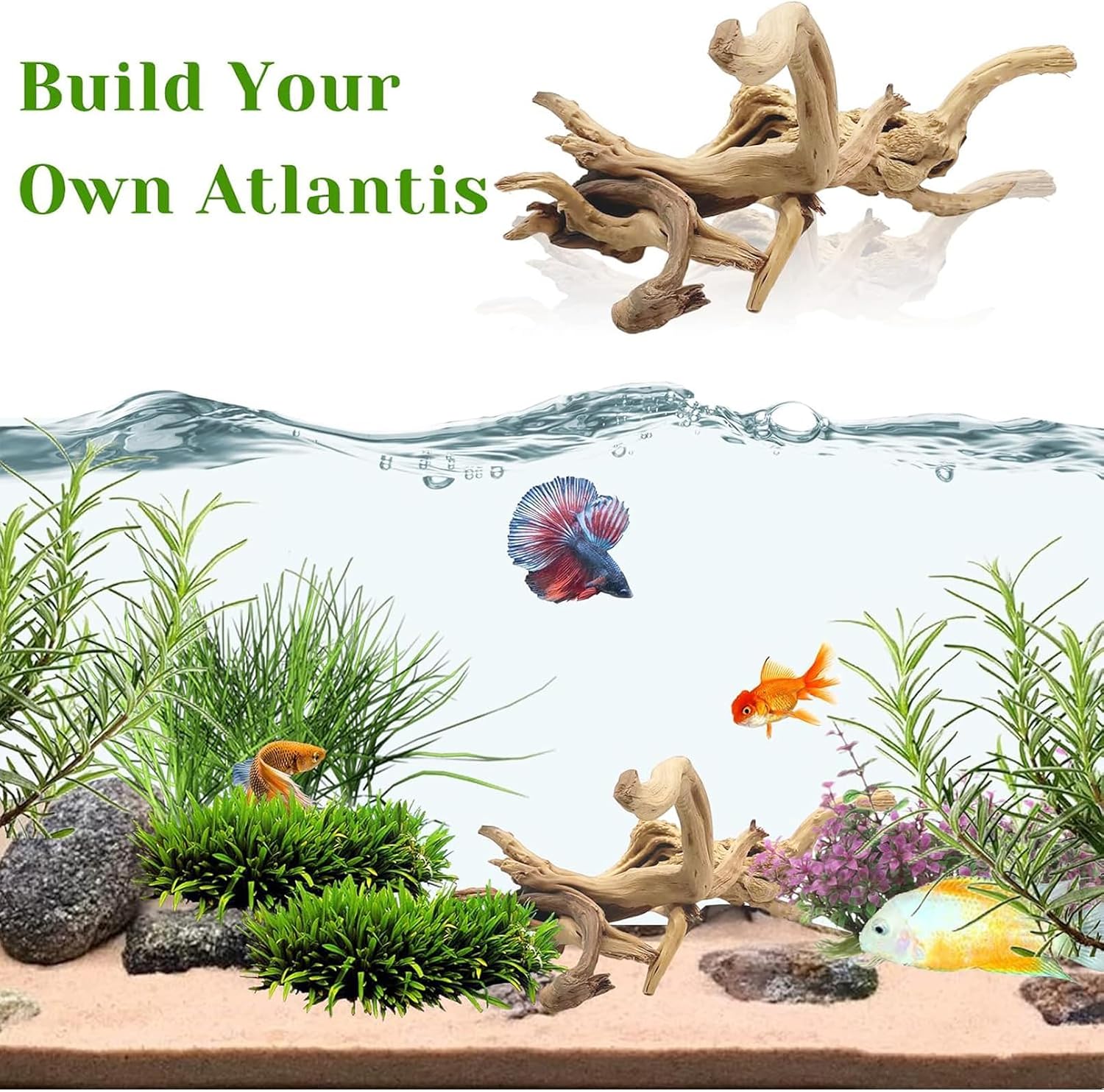 1 Stück 20-25CM Natürliches Tr – Aquarium Driftwood Bewertung und Preis