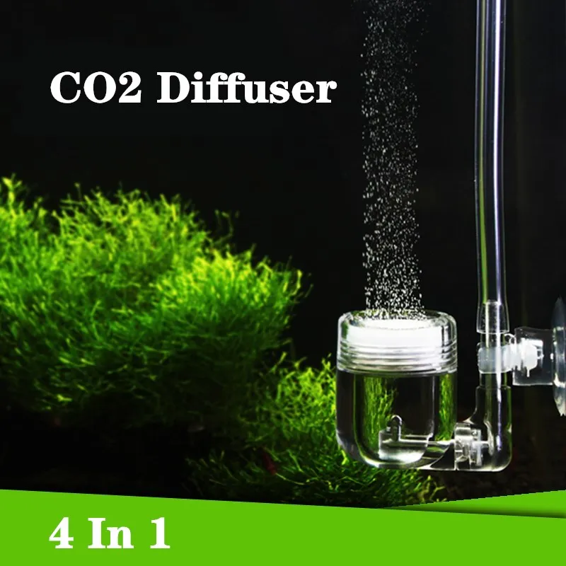 Aquarium 4-in-1 CO2-Diffusor,  – Live Plant Aquarium Bewertung und Preis